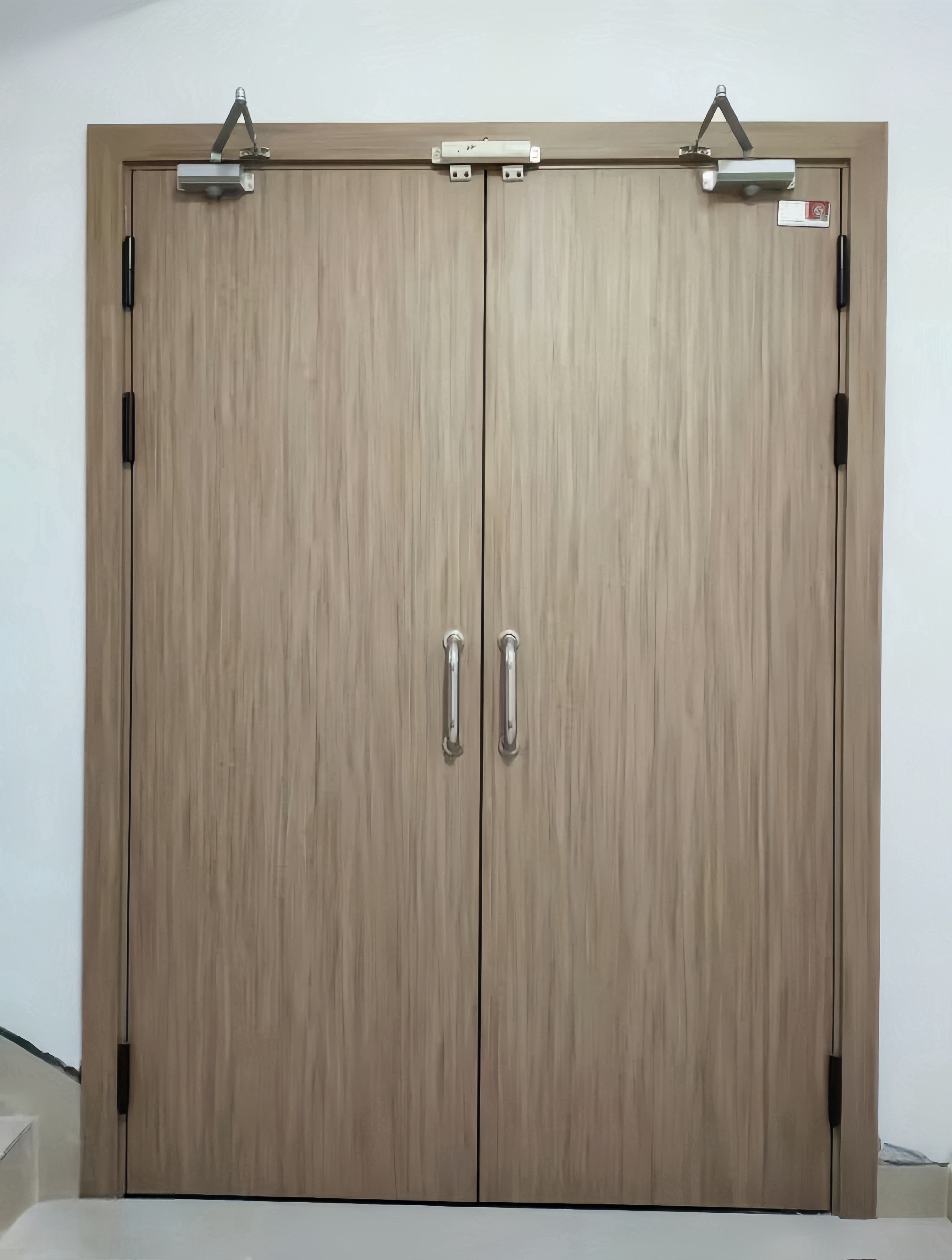 Puerta de fuego de madera de alta calidad