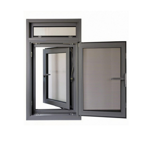PRODISIÓN DEL ARRERPO ARMATADO CONSECTO DEL VIDRIO TRANSPARA Ventilado APRENDIDO DE ALIMBRA DE ALUMINUS DE ALUMINIO Ventana de pantalla integrada