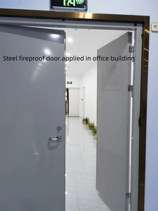 Puerta con calificación de fuego de acero