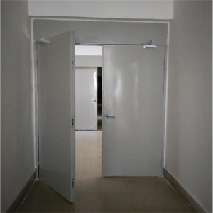 Puerta resistente al fuego de acero