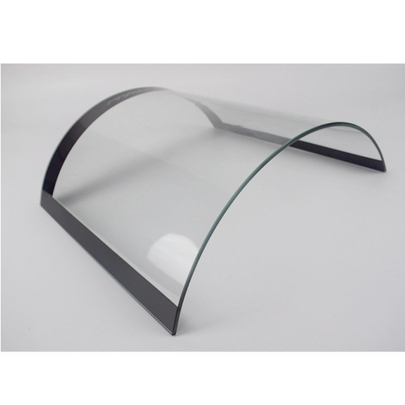 vidrio templado curvo moderno