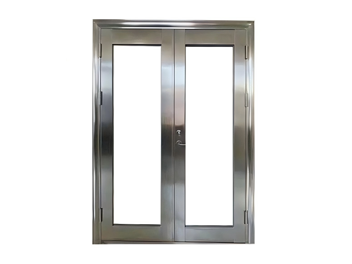 Puerta de vidrio de fuego