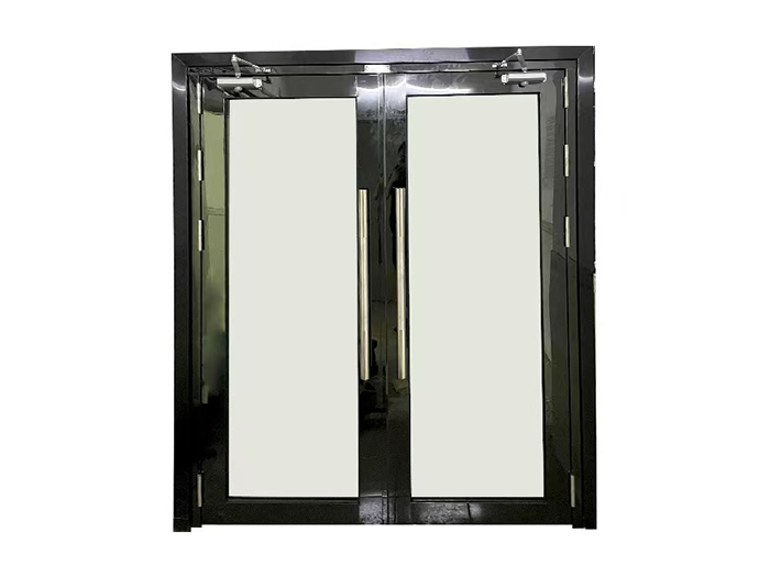 Puerta de vidrio de fuego