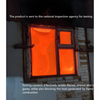 Escape PVC Sistema de protección contra incendios de acero Ventanas de vidrio resistentes al fuego deslizante de acero