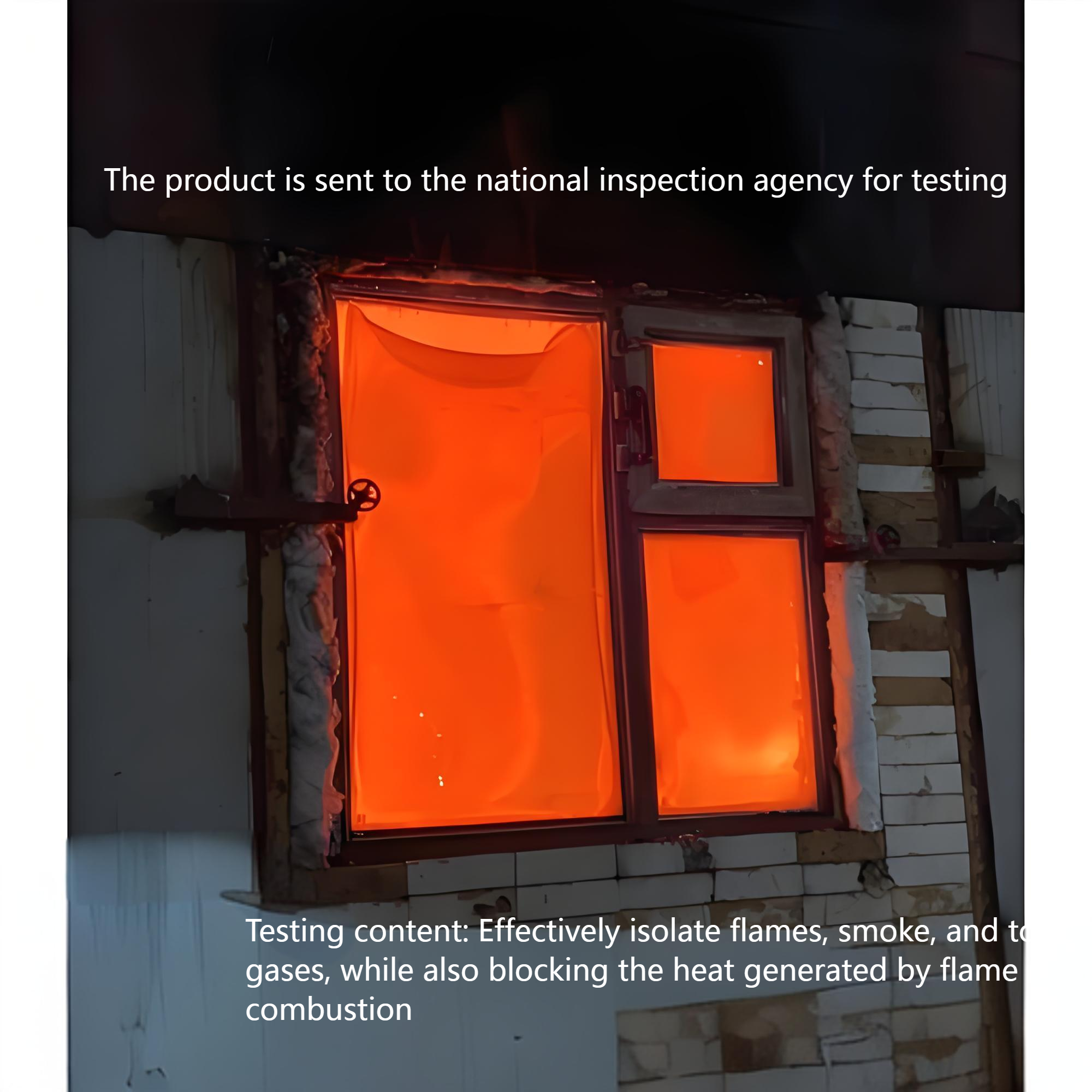 Escape PVC Sistema de protección contra incendios de acero Ventanas de vidrio resistentes al fuego deslizante de acero