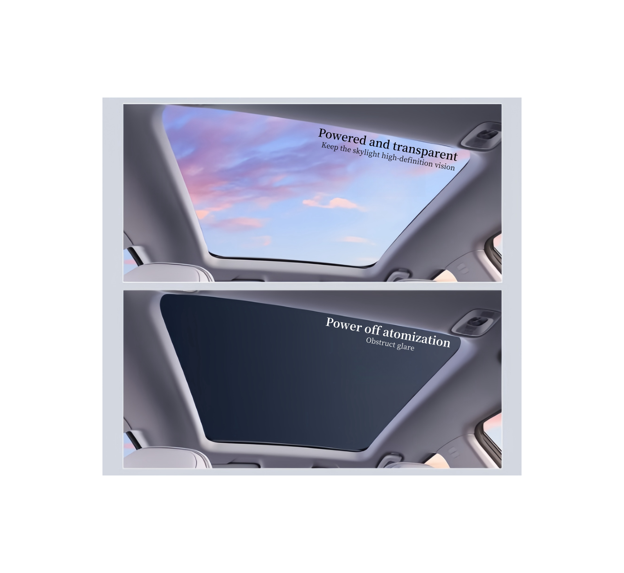 Transforme las ventanas de su automóvil con una película inteligente PDLC autoadhesiva para disfrutar de la privacidad, la protección UV y la moda que ahorra energía